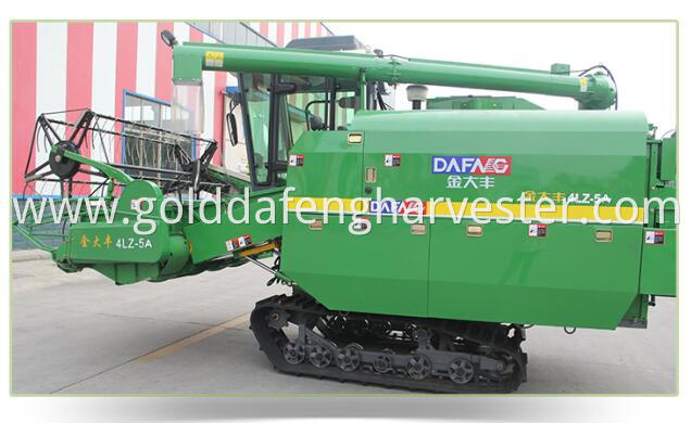 Self Propelled Full Feed Rice Combine Harvester Chasis